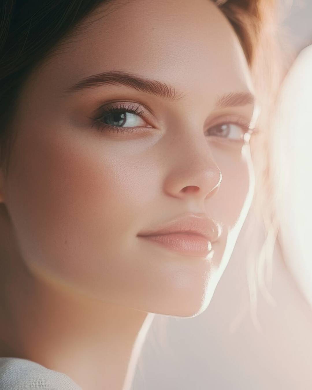 Serene woman symbolising natural results from advanced aesthetic treatments including anti-wrinkle injections, dermal fillers, Profhilo, and skin rejuvenation at Bespoke Medical Aesthetics in Colchester