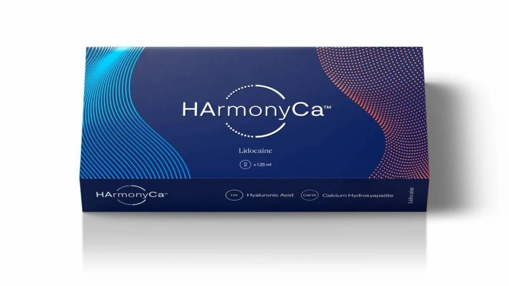 Picture of a box of HarmonyCa Skinbooster treatment in Colchester at Bespoke Medical Aesthetics