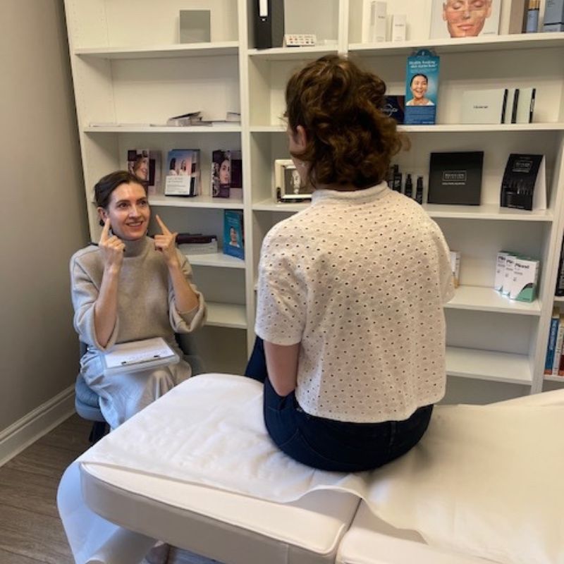 Harmonyca treatment consultation by Dr Elaine at Bespoke Medical Aesthetics in Colchester