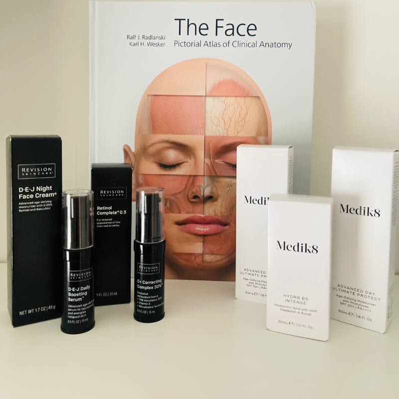 Revision Skincare and Medik8 skincare and consultation available at Bespoke Medical Aesthetics in Colchester