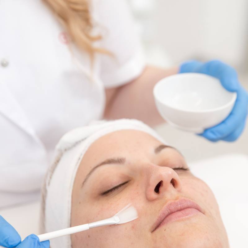 Doctor-led chemical peel treatment at bespoke medical aesthetics in colchester