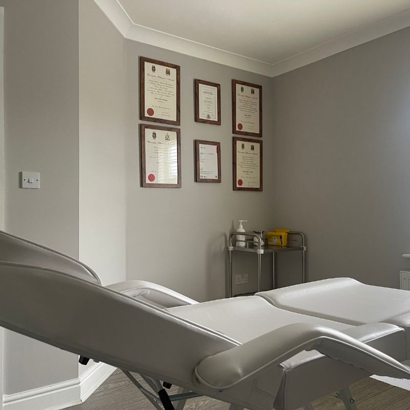 Doctor-led aesthetics clinic room at Bespoke Medical Aesthetics in Colchester